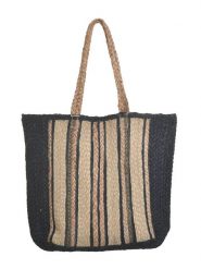 BLE Shopper bag w kolorze beżowo-czarnym - 44 x 35 x 10 cm rozmiar: onesize. Brązowe shopper bag BLE, bez wzorów, z materiału, na ramię, bez dodatków. Za 98.95 zł.