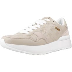 Buty GUESS FLPVI3 ELE12 Beżowy. Brązowe obuwie trekkingowe damskie Guess, ze skóry, bez zapięcia. Za 502.99 zł.