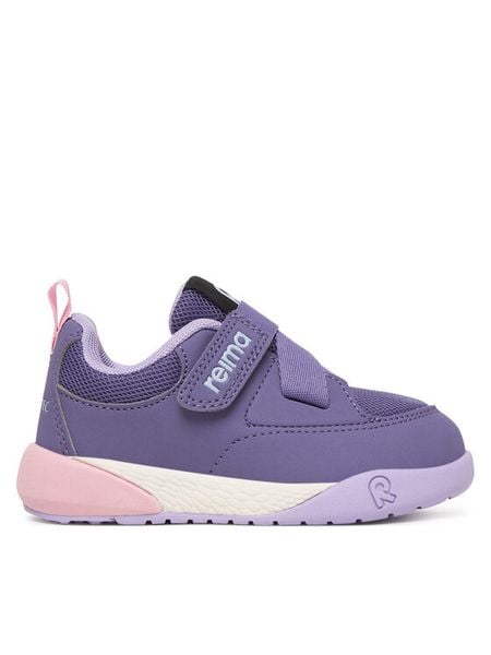 Reima Sneakersy Kiirus 5400006A-5700 Fioletowy. Fioletowe buty sportowe dziewczęce Reima, ze skóry, bez zapięcia. Za 226.99 zł.