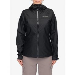 Kurtka przeciwdeszczowa damska Columbia Inner Limits IV Jacket. Czarne kurtki damskie Columbia, xs, bez wzorów, bez kaptura. Za 524.99 zł.