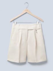 LeGer Szorty "Frej" w kolorze kremowym rozmiar: 36. Brązowe szorty damskie LeGer, bez wzorów. Za 209.82 zł.