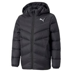 Puma Kurtka Packlite Down 58956501. Czarne kurtki damskie Puma, bez wzorów, bez kaptura. Za 353.99 zł.