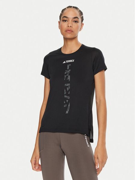 Adidas Koszulka techniczna Terrex Agravic Trail Running HT9414 Czarny Regular Fit. Czarne koszulki damskie Adidas, s, bez wzorów, z syntetyku, bez kołnierzyka, bez ramiączek. Za 139.99 zł.