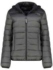Geographical Norway Kurtka pikowana "Atikoclerc" w kolorze antracytowym rozmiar: M. Czarne kurtki damskie Geographical Norway, m, bez wzorów, bez kaptura. Za 188.85 zł.