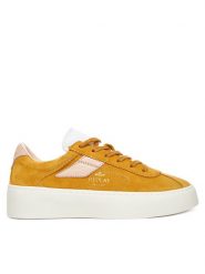 REPLAY Sneakersy Allen GWSE4 .000.C0001L Żółty. Żółte obuwie sportowe damskie Replay, ze skóry, bez zapięcia. Za 439.99 zł.