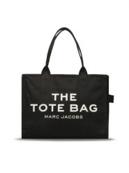 Marc Jacobs Torebka M0016156 Czarny. Czarne shopper bag Marc Jacobs, bez wzorów, z materiału, bez dodatków. Za 879.99 zł.