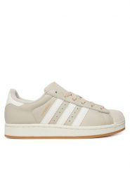 Adidas Sneakersy Superstar II IH4145 Beżowy. Brązowe obuwie sportowe damskie Adidas, ze skóry, bez zapięcia. Za 529.99 zł.