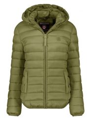 Canadian Peak Kurtka pikowana "Akitaleak" w kolorze zielonym rozmiar: XL. Zielone kurtki damskie Canadian Peak, xl, bez wzorów, bez kaptura. Za 140.53 zł.