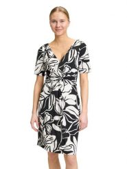 Vera Mont Sukienka w kolorze czarno-białym rozmiar: 42. Białe sukienki damskie Vera Mont, bez wzorów, bez ramiączek. Za 173.99 zł.