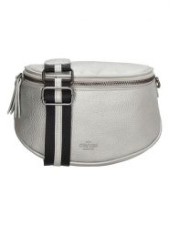 Charm Saszetka "New York" w kolorze jasnoszarym - 18,5 x 13,5 x 11,5 cm rozmiar: onesize. Szare nerki i saszetki damskie Charm, bez wzorów, z materiału. Za 65.99 zł.