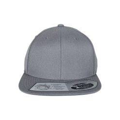 Czapka Flexfit 110. Szare czapki damskie FLEXFIT, bez wzorów, z poliakrylu. Za 96.35 zł.
