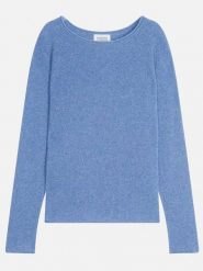 AUTHENTIC CASHMERE Kaszmirowy sweter "Criou" w kolorze błękitnym rozmiar: M. Niebieskie swetry klasyczne damskie AUTHENTIC CASHMERE, m, z kaszmiru, bez kołnierzyka. Za 355.78 zł.