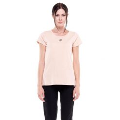 Koszulka na co dzień na siłownię. Brązowe koszulki sportowe damskie LEONE 1947 APPAREL, bez wzorów, z bawełny, bez ramiączek, na fitness i siłownię. W wyprzedaży za 62.12 zł.