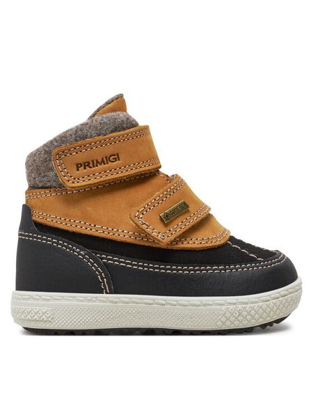 Primigi Śniegowce 6852400 M GORE-TEX Brązowy. Brązowe buty zimowe chłopięce Primigi, z gore-texu, bez zapięcia. Za 219.99 zł.