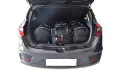 Torby Do Bagażnika Kia Cee'D Hatchback 2012-2018 4Szt Kjust. Czarne torby podróżne KJUST, bez wzorów, z kauczuku. Za 1,158.00 zł.