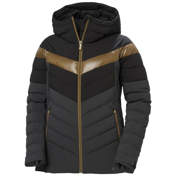 Damska kurtka puchowa Helly Hansen Imperial Puffy. Czarne kurtki damskie Helly Hansen, l, bez wzorów, z materiału, bez kaptura. Za 1,170.50 zł.
