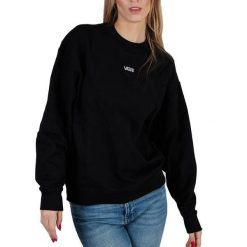 Bluza sportowa damska Vans Flying V OS FT. Czarne bluzy damskie Vans, s, bez wzorów, bez kaptura. Za 414.00 zł.