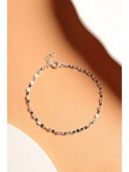 Heliophilia Srebrna bransoletka z elementami ozdobnymi rozmiar: onesize. Szare bransoletki damskie Heliophilia, srebrne. Za 87.61 zł.