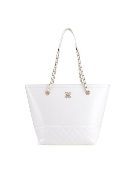 Nine West Torebka BW2A0079 Biały. Białe shopper bag Nine West, bez dodatków. Za 229.99 zł.