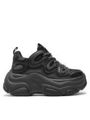 Buffalo Sneakersy Prowler One BN16361861 Czarny. Czarne obuwie sportowe damskie Buffalo, z materiału, bez zapięcia. Za 439.99 zł.