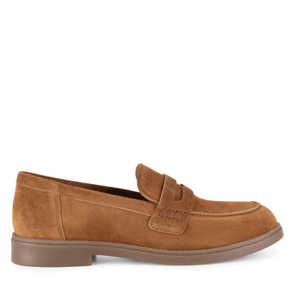 Mokasyny Lasocki. Brązowe mokasyny damskie Lasocki, bez obcasa. Za 219.99 zł.