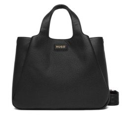 Torebka HUGO. Czarne torebki klasyczne damskie Hugo, bez dodatków. Za 799.99 zł.