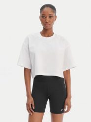 Reebok T-Shirt Reebok x Ewa Chodakowska Olka RK25612CCW Biały Relaxed Fit. Białe t-shirty damskie Reebok, s, bez wzorów, z bawełny, bez kołnierzyka. Za 79.99 zł.