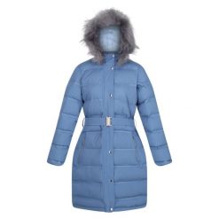 Kurtka Zimowa Parka Termiczna Damska Daleyza. Niebieskie parki damskie Regatta, na zimę, s, bez kaptura. Za 168.99 zł.