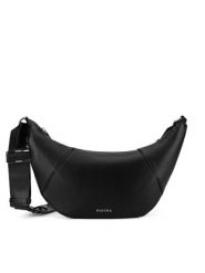 Badura Torebka LOA7237A Czarny. Czarne listonoszki damskie Badura, bez wzorów, z tworzywa sztucznego, bez dodatków. Za 139.99 zł.