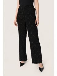 Soaked in Luxury Spodnie "Soaked in Luxury" w kolorze czarnym rozmiar: M. Czarne spodnie materiałowe damskie Soaked in Luxury, bez wzorów, z materiału. Za 183.59 zł.