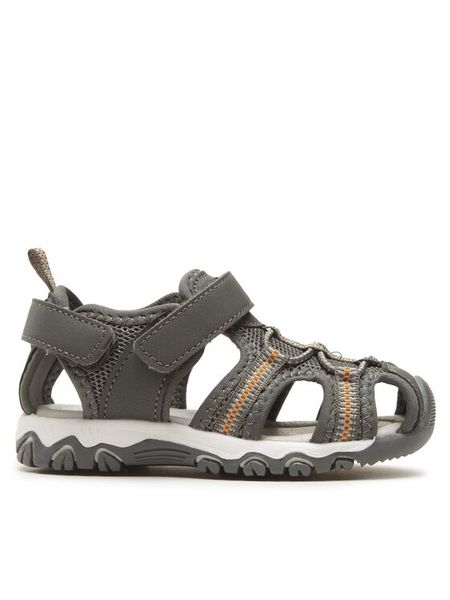 Action Boy Sandały CM22525-13 Szary. Szare sandały chłopięce Action Boy, z materiału, bez zapięcia. Za 119.99 zł.