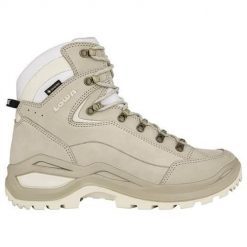 Buty trekkingowe damskie Lowa Renegade Evo Mid Gtx. Brązowe obuwie trekkingowe damskie Lowa, z materiału, za kostkę, bez zapięcia. Za 1,118.00 zł.
