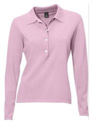 Heine Sweter w kolorze jasnoróżowym rozmiar: 44. Różowe swetry klasyczne damskie Heine, z bawełny, bez kołnierzyka. Za 78.99 zł.