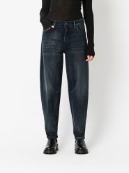 Rosner Dżinsy - Tapered fit - w kolorze granatowym rozmiar: 38/L30. Niebieskie jeansy damskie Rosner, z podwyższonym stanem. Za 237.45 zł.