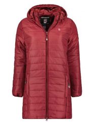 Canadian Peak Kurtka pikowana "Atikeak" w kolorze bordowym rozmiar: S. Czerwone kurtki damskie Canadian Peak, s, bez wzorów, bez kaptura. Za 135.49 zł.