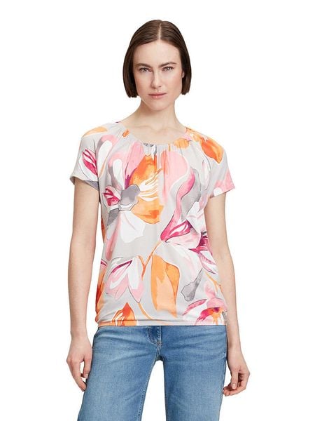 Betty Barclay Koszulka ze wzorem rozmiar: 36. Bluzki damskie Betty Barclay, bez wzorów, bez kołnierzyka, bez ramiączek. Za 56.79 zł.