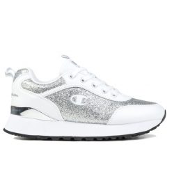 Buty damskie sportowe do biegania Champion RR CHAMP PLATFORM SPARKLE. Białe obuwie sportowe damskie Champion, do biegania. W wyprzedaży za 149.00 zł.