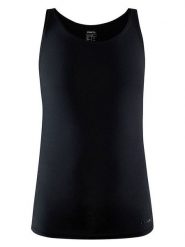 Craft Top sportowy "Core Dry" w kolorze czarnym rozmiar: XS. Czarne koszulki sportowe damskie Craft, xs, bez wzorów, bez ramiączek, outdoorowe. Za 43.99 zł.