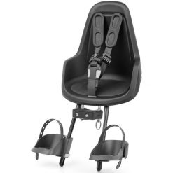 Fotelik rowerowy dla dzieci ONE Mini. Czarne foteliki rowerowe BOBIKE. Za 419.90 zł.