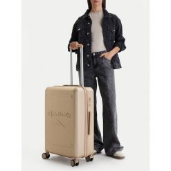Walizka średnia Reebok. Żółte walizki Reebok, bez wzorów, średnie. Za 299.99 zł.