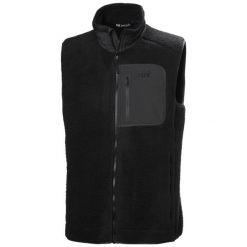 Kurtka bez rękawów Helly Hansen Panorama Pile Block. Czarne kurtki damskie Helly Hansen, bez wzorów, bez kaptura. Za 465.00 zł.