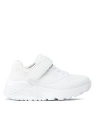 Skechers Sneakersy Uno Lite Vendox 403695L/W Biały. Białe buty sportowe chłopięce Skechers, ze skóry, bez zapięcia. Za 199.99 zł.