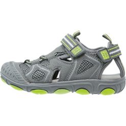 Gioseppo SAILOR Sandały trekkingowe grey/green. Szare sandały dziewczęce Gioseppo, z materiału, z otwartym noskiem. W wyprzedaży za 132.30 zł.