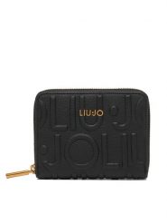 Liu Jo Portfel AF6156 E1139 Czarny. Czarne portfele damskie Liu Jo, bez wzorów, ze skóry. Za 249.99 zł.