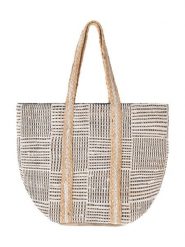 BLE Shopper bag w kolorze kremowym - 40 x 31 cm rozmiar: onesize. Brązowe shopper bag BLE, bez wzorów, z materiału, na ramię, bez dodatków. Za 79.45 zł.