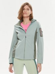 CMP Kurtka przeciwdeszczowa 39A5016 Zielony Regular Fit. Zielone kurtki sportowe damskie CMP, bez wzorów, z syntetyku, bez kaptura. Za 329.99 zł.