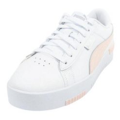 Trampki Damskie Skóra Sportowe Jada. Białe trampki damskie Puma, bez wzorów, ze skóry, bez zapięcia. Za 249.99 zł.