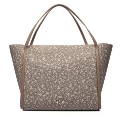 Torebka TOUS. Brązowe shopper bag tous, bez wzorów, bez dodatków. Za 1,199.00 zł.