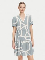 ONLY Sukienka letnia Nova 15222215 Zielony Regular Fit. Zielone sukienki damskie Only, bez wzorów, z wiskozy, bez ramiączek. Za 119.99 zł.