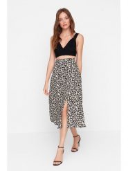 Trendyol Spódnica w kolorze czarnym rozmiar: 40. Czarne spódnice damskie Trendyol, bez wzorów, z wiskozy, midi. Za 56.93 zł.